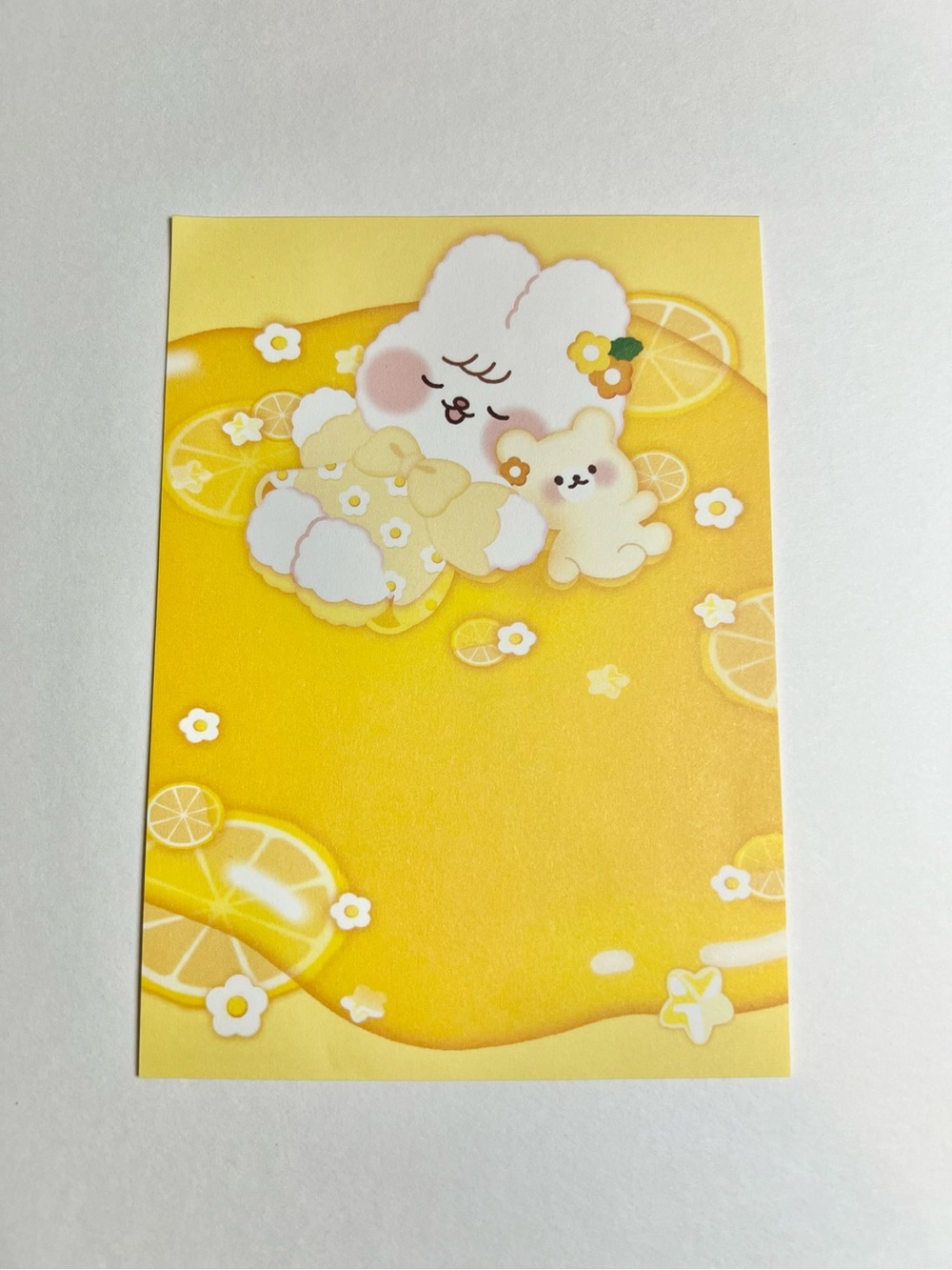 Large memo sheet | Non sticky (10pcs)
